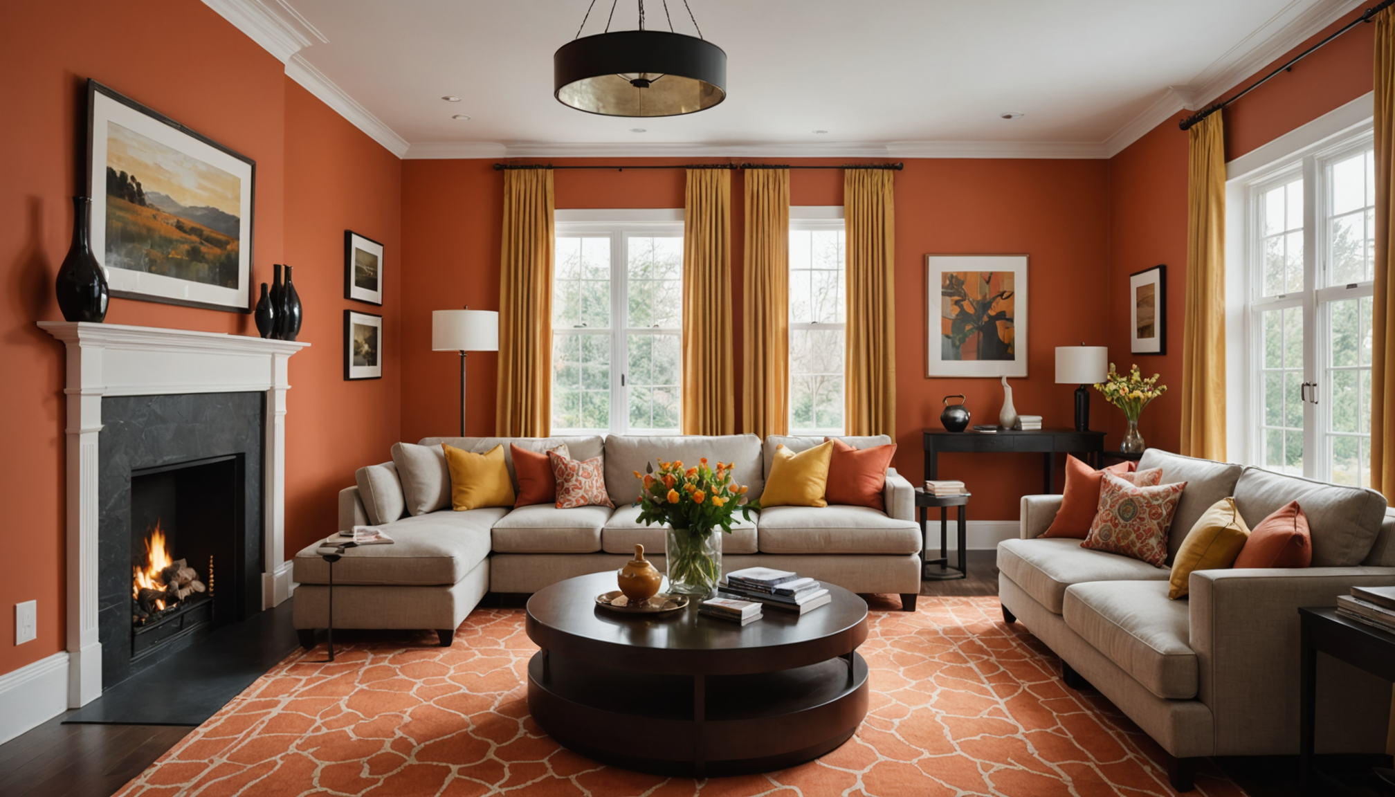 découvrez les couleurs de peinture qui apportent une touche de chaleur à votre intérieur. apprenez comment les teintes comme les rouges, oranges et jaunes peuvent transformer une pièce en un espace accueillant et chaleureux.