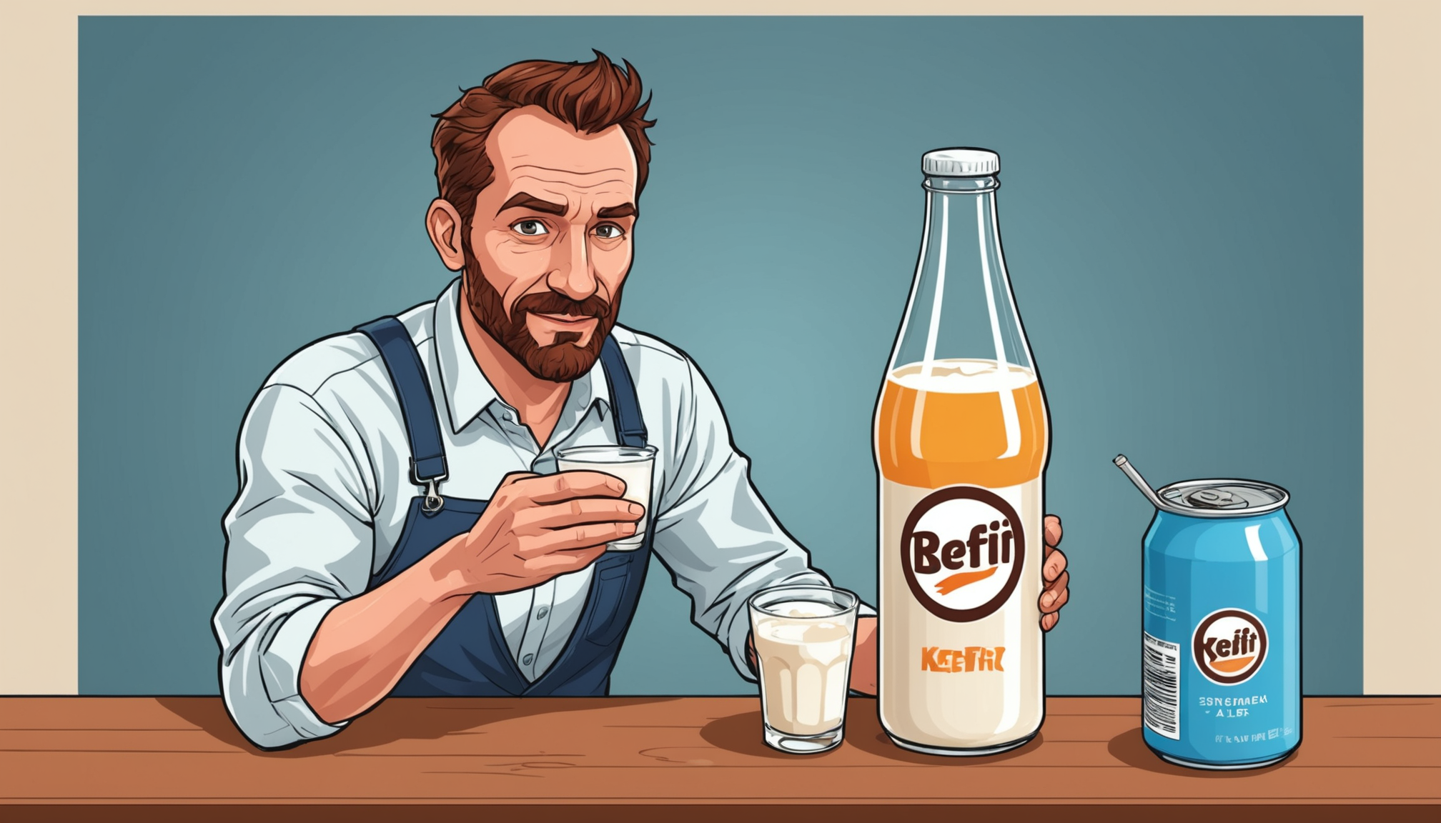 découvrez combien de temps le kéfir se conserve au réfrigérateur, les signes de péremption et les meilleures pratiques pour préserver sa fraîcheur et ses bienfaits.