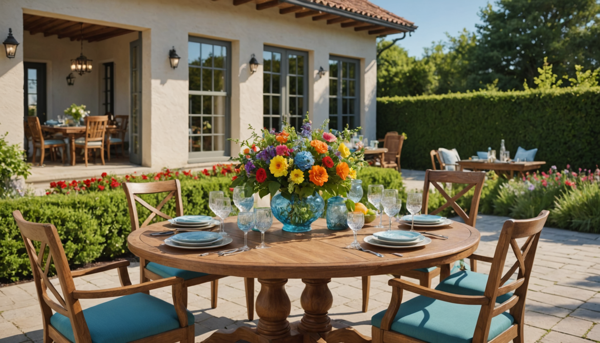 découvrez s'il est possible d'installer une table en bois à l'extérieur, les précautions à prendre et les conseils pour préserver sa durabilité face aux intempéries.