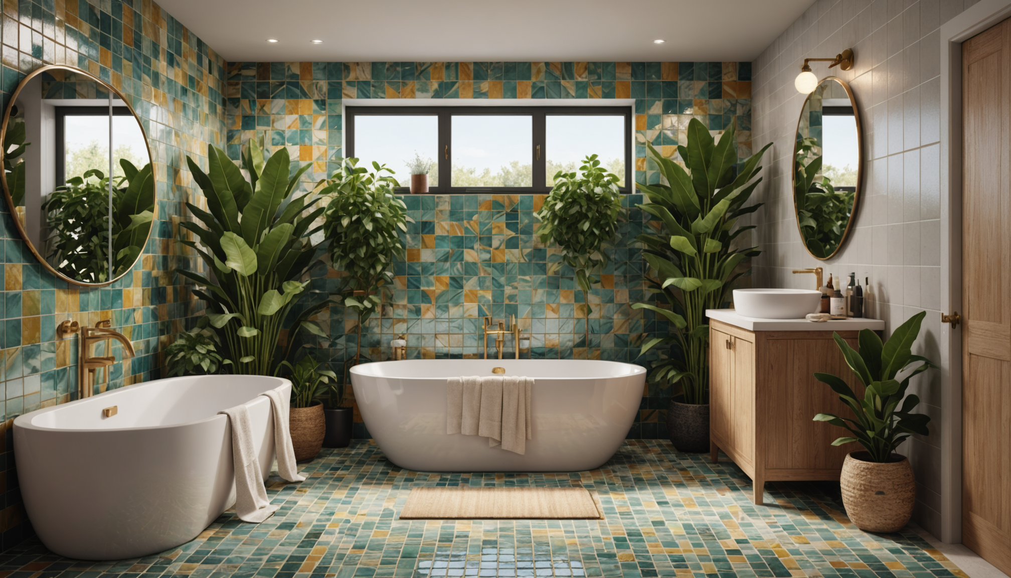 découvrez comment rénover votre salle de bains avec du zellige grâce à nos conseils pratiques et astuces déco. optez pour ce carrelage artisanal tendance pour une salle de bains à la fois élégante et authentique.