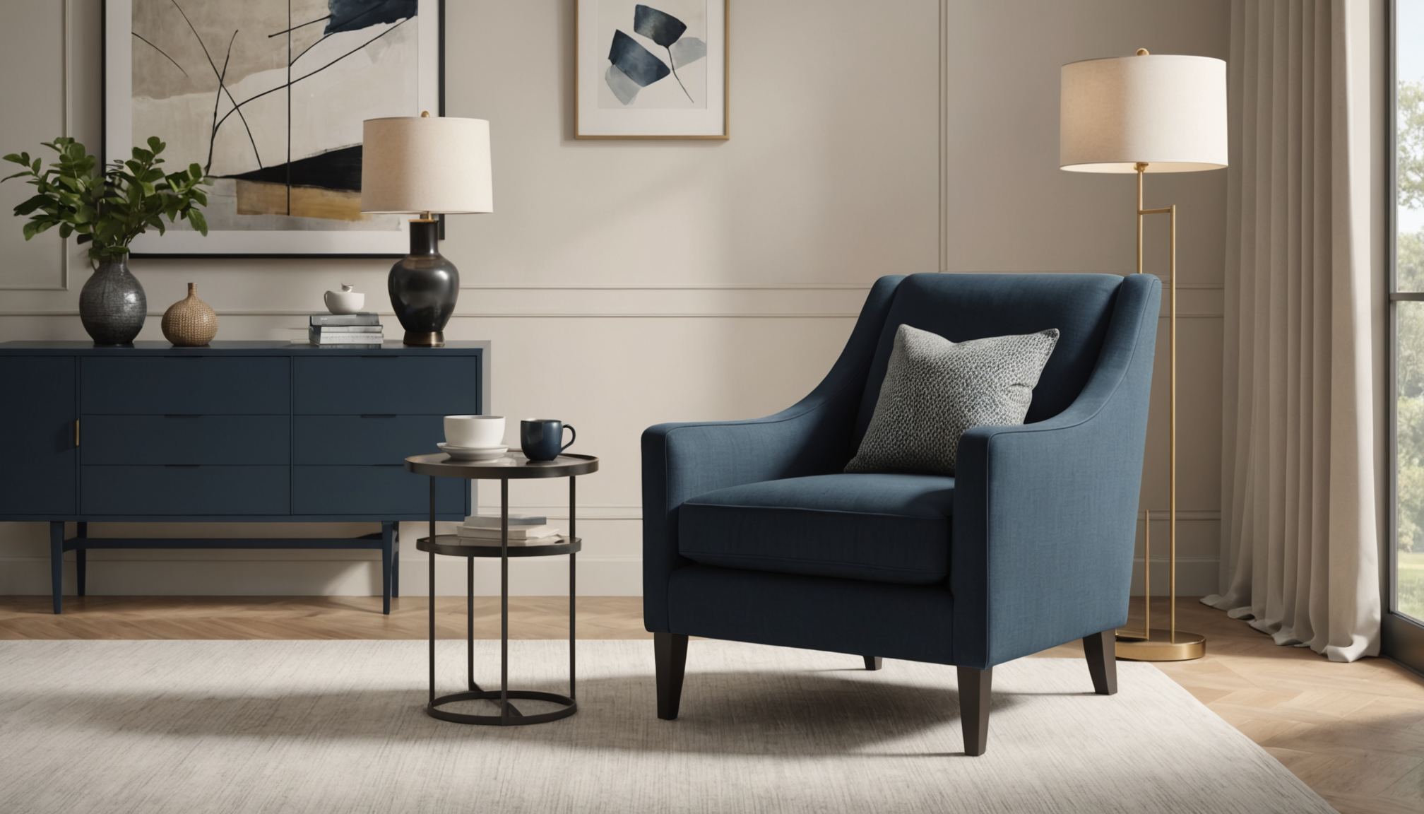 apportez une touche d'élégance unique à votre salon grâce à notre fauteuil design incontournable, alliant confort et style pour sublimer votre intérieur.