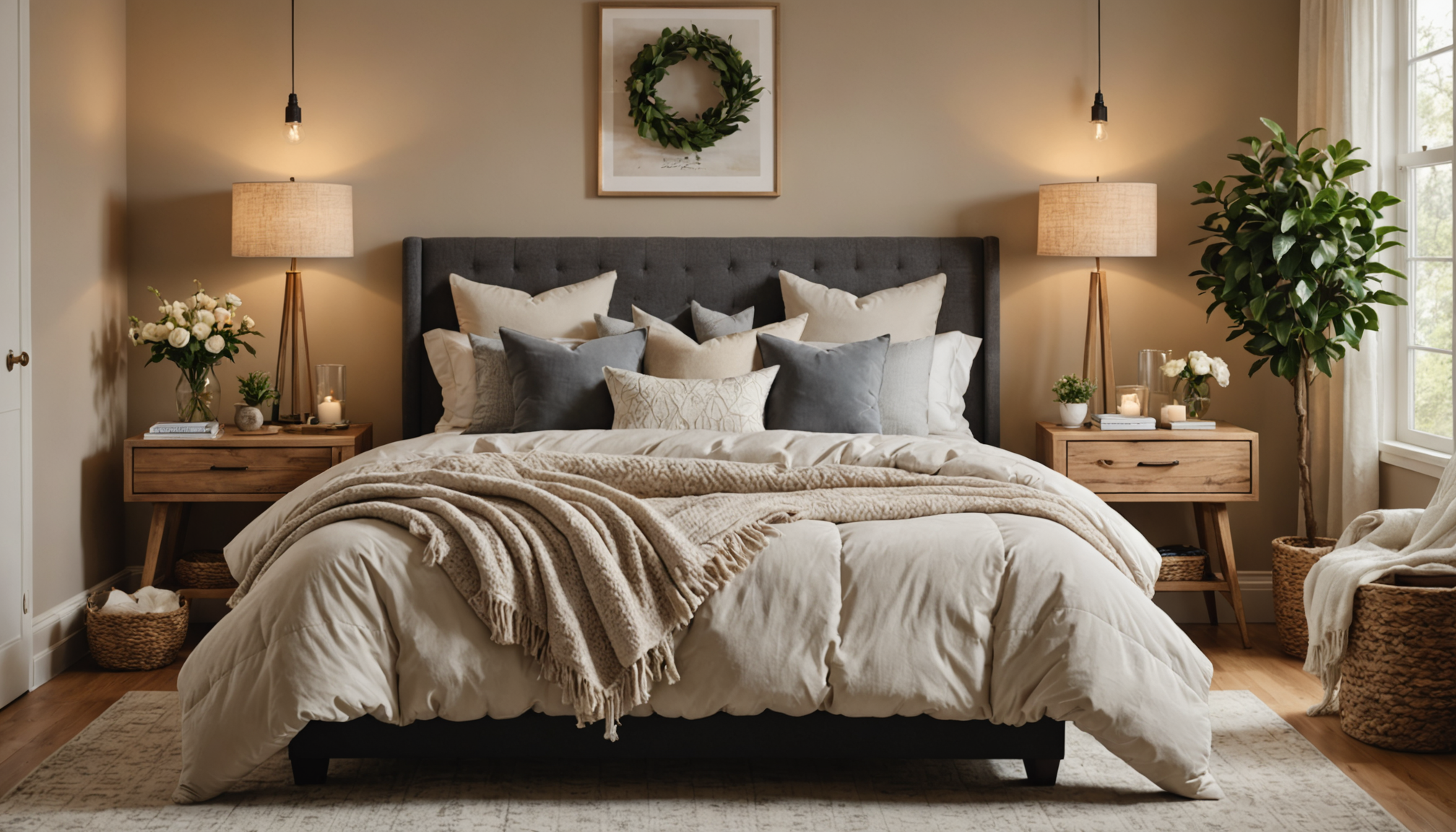découvrez les 10 meilleures astuces déco pour transformer votre chambre en un véritable nid douillet, alliant confort et style pour un espace accueillant et apaisant.