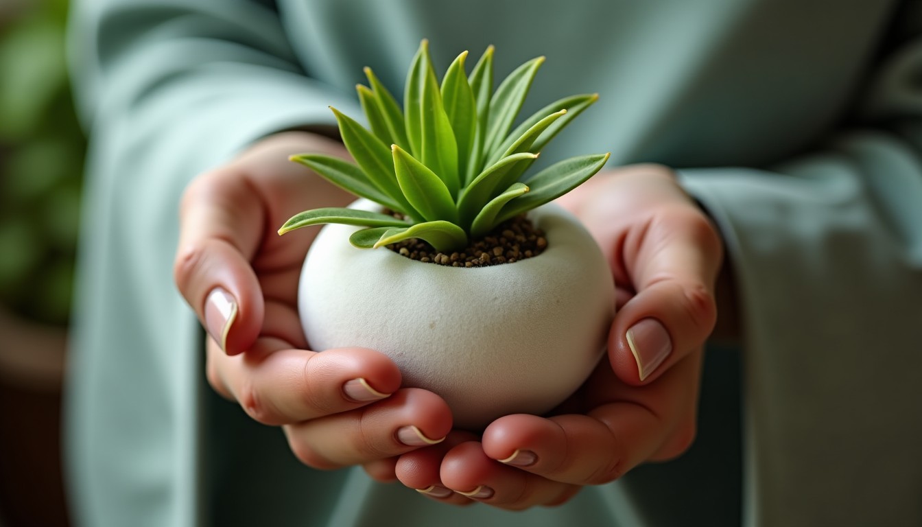 Kokedama : l'élégance japonaise des plantes enrobées de mousse